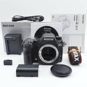 ★新品級・元箱付き★ PENTAX ペンタックス デジタル一眼レフ K-3II ボディ #1833