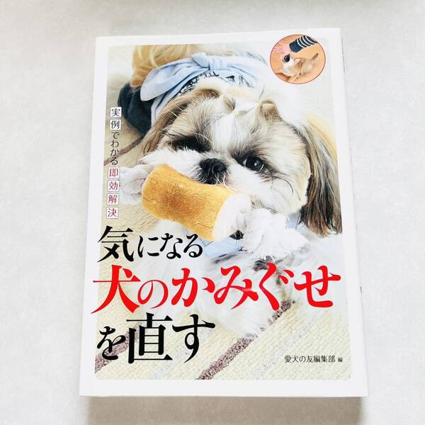 【即決価格】【送料無料】気になる犬のかみぐせを直す　速攻解決本/トイプードル/チワワ/ダックス/小型犬