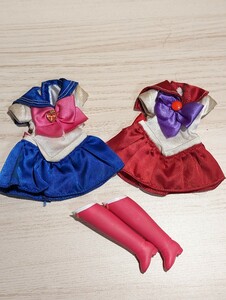 USED* редкий * подлинная вещь Прекрасная воительница Сейлор Мун европейская одежда матроска Sailor Moon sailor ma-z огонь . Ray месяц ....