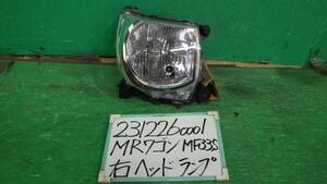 ＭＲワゴン DBA-MF33S 右ヘッドランプASSY X ZSE P9510