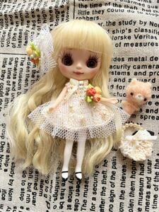 【値下】新品★作家様★カスタムプチブライス★White fairy★Blythe