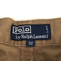 ラルフローレン/RALPH LAUREN☆ツータック/コットンパンツ【メンズ32/股下78cm/茶/brown】Pants/Trousers◇cBH396_画像3