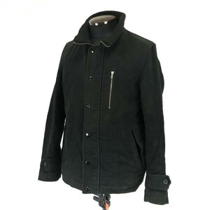 イングランド/英国製☆レインチーター/RainCheetah × SHIPS☆ジップジャケット/ブルゾン【メンズM/黒/black】Jackets/Jumpers◇cBH411