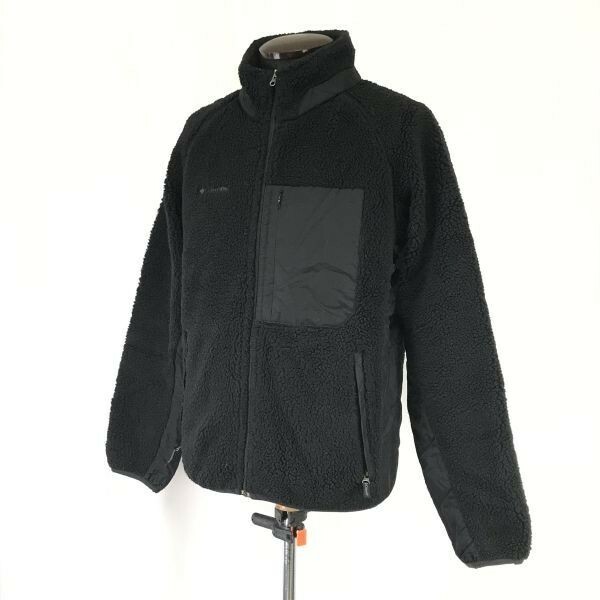 コロンビア/Columbia☆アーチャーリッジII/ボアフリースジャケット【メンズM/黒/black】PM3487/Jacket/Jumper/ 訳あり特価◇cBH486