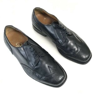 美品/オランダ名門☆Greve/グレイヴ☆本革/グッドイヤー製法/ウイングチップ【6/25.0/黒/BLACK】オールレザー/ビジネス/dress shoes〇bA-81