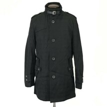 パーフェクトスーツファクトリー/perfect suit☆スタンドカラーコート【メンズLL/黒/black】Coat/Jacket/Jumper◇mBH451_画像2