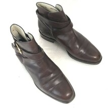 イタリア製☆バリー/BALLY☆本革/ジョッパーブーツ【36/22.5-23.0程度/茶/BROWN】ショートブーツ/オールレザー/Shoes◇bWB73-8_画像1