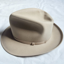 貴重! 50's STETSON 58CM ROYAL DELUXE ロイヤルデラックス ステットソン VINTAGE HAT ヴィンテージ ハット OPEN ROAD オープンロード レア_画像3