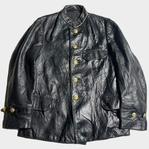 希少! 60's ドイツ海軍 Uボート U-BOAT レザー LEATHER JACKET ジャケット KRIEGSMARINE GERMAN NAVY 映画 放出品 ドイツ国防軍 Wehrmacht