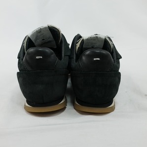 中古 Maison Margiela メゾンマルジェラRunner スエード レザースニーカー ブラック レディース サイズ35 (約22cm)の画像7