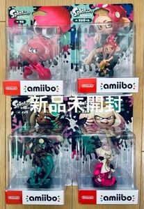 【新品未開封】amiibo テンタクルズセット ヒメ/イイダ /タコ/タコガール　スプラトゥーンシリーズ