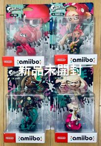 【新品未開封】amiibo テンタクルズセット ヒメ/イイダ /タコ/タコガール　スプラトゥーンシリーズ