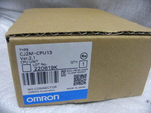 ★新品★ OMRON PLC CPU装置 CJ2M-CPU13 (即送可)