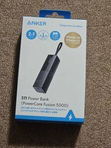 Anker 511 Power Bank PowerCore Fusion 5000 A1633N13 未開封