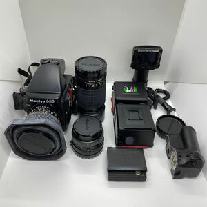 a*★中古品　Mamiya 645 PRO 中盤カメラ ボディ レンズ MAMIYA-SEKOR 45mm 1:2.8 他★