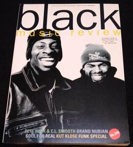 black music review 1995年4月号★Pete Rock & C.L. Smooth　Brand Nubian　Ed O.G.　80年代ファンク　CAMEO　RICK JAMES　PRINCE　bmr