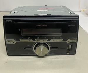 ［N-178］carrozzeria カロッツェリア FH-4100 CDプレーヤー オーディオデッキ Bluetooth USB AUX 中古★