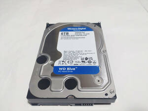 ■美品 使用時間88時間■ Western Digital WD Blue 内蔵 HDD ハードディスク 6TB SMR 3.5インチ SATA 5400rpm WD60EZAZ-EC