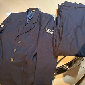 期間限定値下げ　希少！　米軍実物　アメリカ空軍　制服　上下セット