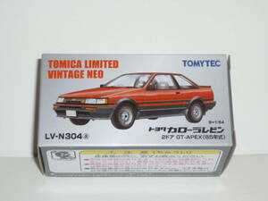 TLV トヨタ カローラ レビン GT-APEX (85年式)【LV-N304-a】