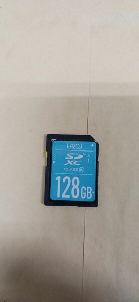 LAZOS SD カード SDXC 128GB メモリーカード UHS-I U3 CLASS10 開封品 難あり