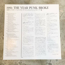 【激レア!!】 1991: THE YEAR PUNK BROKE 【レーザーディスク】SONIC YOUTH NIRVANA オルタナ グランジ ニルヴァーナ PUNK ROCK _画像4