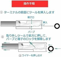 87点セット 【87点セット】コネクターピン抜き 端子除去ツール カプラー コネクター 配線 端子 外し 抜き 工具 カーターミ_画像4