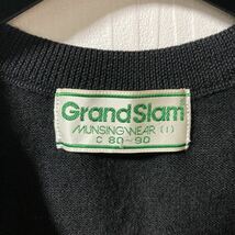 Munsingwear マンシングウェア grand slam グランドスラム セーター ベスト チョッキ ゴルフウェア C 80〜90 黒_画像3