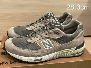 ニューバランス M991 GL 28.0cm/US10.0 made in UK 中古 990シリーズ newbalance