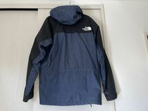 【極美品】THE NORTH FACE/ザ ノースフェイス/Mountain Light Denim Jacket/マウンテンライトデニムジャケット/NP12032/Lサイズ/GORE-TEX/_画像4