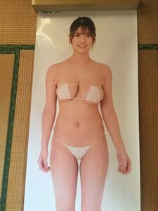 藤乃あおい 等身大ポスター 新品未開封 アサ芸シークレット ガンになる前に白い眼帯下着で挑発 