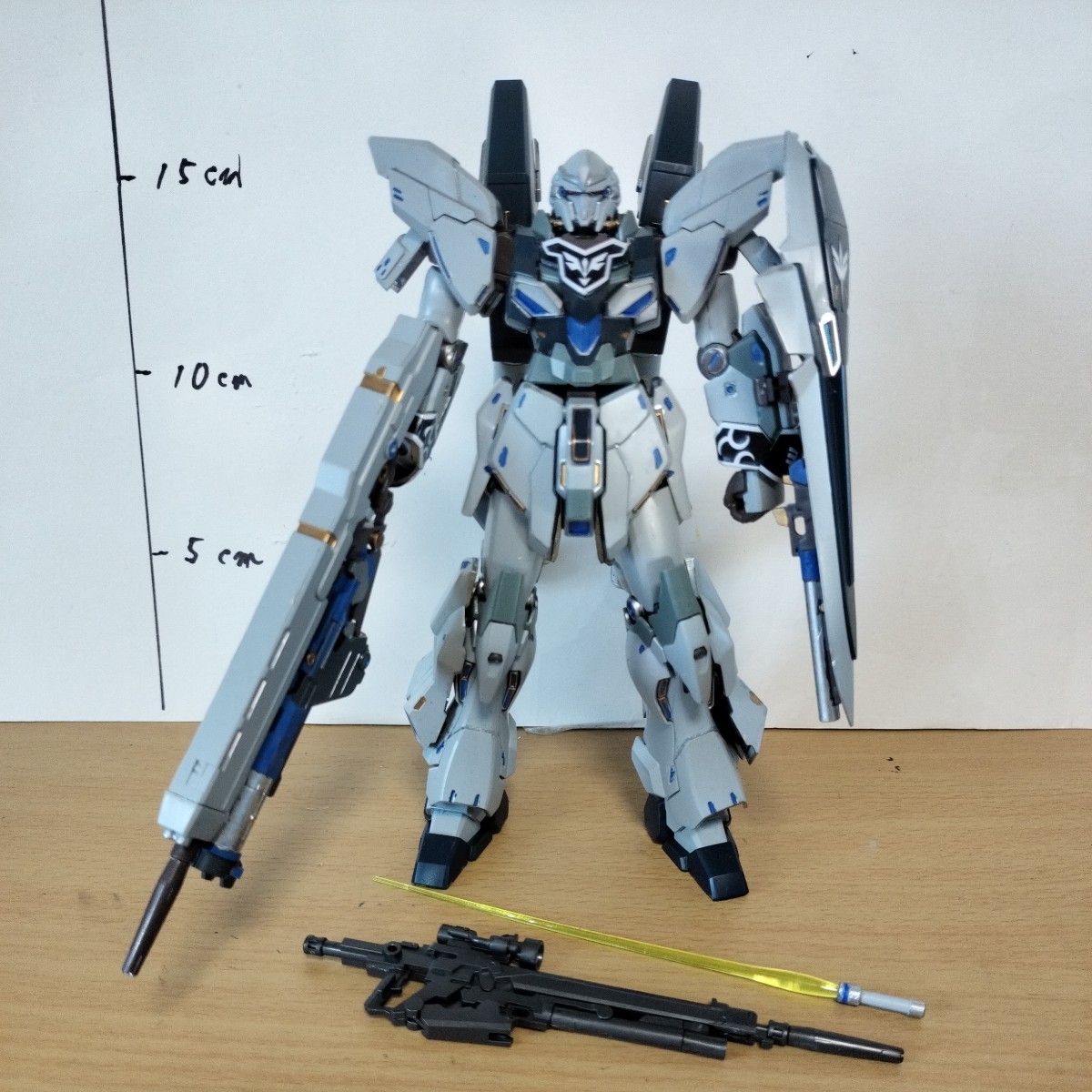 HGUC 1/144 Sinanju Stein Narrativa Pintada Acabada Zoltan Akkanen Figura Gundam NT UC HG Junk Conjunto sin ensamblar RG, personaje, Gundam, Producto terminado