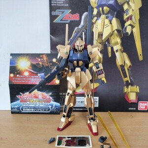 Art hand Auction HGUC 1/144 MSN-00100 Hyaku Shiki إحياء الشكل النهائي الملون غير المرغوب فيه Gunpla Zeta Gundam Tryage ورقة تصميم Char Quattro, شخصية, جاندام, منتج منتهي