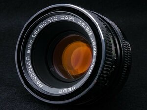 Carl Zeiss Jena DDR PANCOLAR auto 50mm F1.8 MC M42 マウント 美品!!!! カール ツァイス イエナ パンカラー　0082