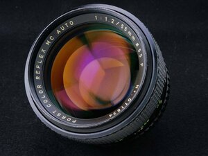 PORST COLOR REFLEX MC AUTO 55mm F1.2 ペンタックス K マウント 希少モデル!!! 　富岡光学製 0084