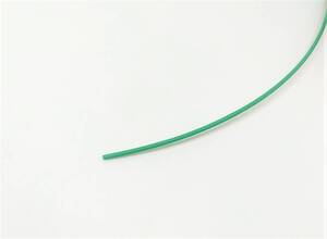 ☆ 熱収縮 シュリンクチューブ 太さ 0.8mm / 長さ 100cm / 色 緑色　.