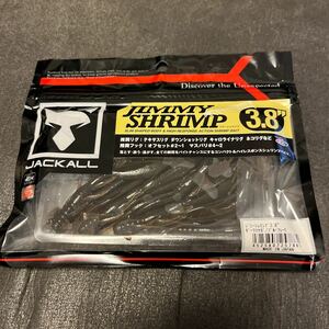 新品　ジャッカル ジミーシュリンプ　3.8インチ　ダークテナガブルーフレーク　JACKALL JMMY SHRIMP