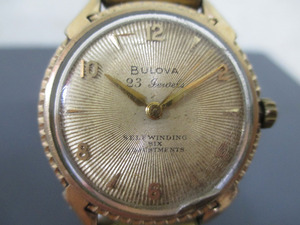 【CP/M】アンティーク BULOVA 腕時計 自動巻 23石 オートマチック SELF WINDING SIX ADJUSTMENTS ヴィンテージ