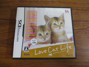 【CP/G】Nintendo DS Love Cat Life ラブキャットライフ 