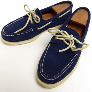 TOP SIDER / top rhinoceros da- suede deck shoes US 8M(26cm corresponding )( men's )[ used ]14i-1-092