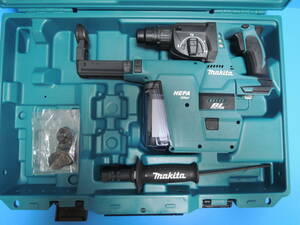 ★マキタ makita 24mm充電式ハンマドリル HR244DZKV【集じんシステムDX01付】/美品