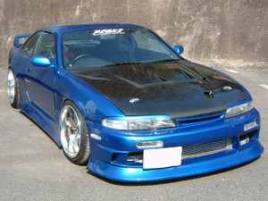 S14　Silvia　前期　Body kit3点set/FB1　FRP製