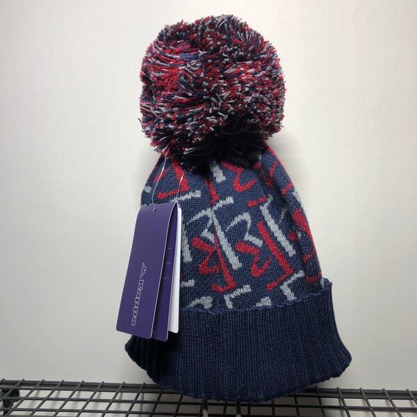 Kappa カッパ ニットキャップ ニット帽 KC858HW22 ネイビー