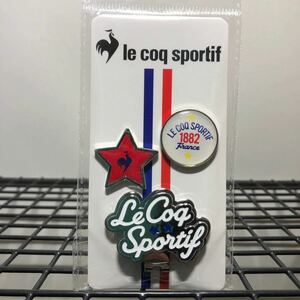 Le coq sportif ルコック ゴルフ クリップマーカー マーカー2個セット レッド　QQCTJX50