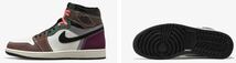 ★新品★ 28.5cm Nike Air Jordan 1 Retro High OG Craft DH3097-001 US10.5 ナイキ エアジョーダン クラフト シカゴ つま黒 ダークモカ_画像7