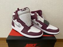 ★新品★ 28cm Nike Air Jordan 1 Retro High OG Bordeaux 555088-611 US10 28.0cm ナイキ エアジョーダン ボルドー シカゴ つま黒_画像3