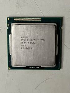 Intel Core i7-2700K SR0DG 3.50GHZ CPU 動作未確認