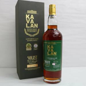 1円~KAVALAN（カバラン）ソリスト EX バーボン カスク 54.8％ 1000ml T24A230339