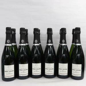 【12本セット】EMILE LECLERE（エミール ルクレール）ブリュット ブランドブラン シャルドネ 12％ 750ml U23L170022