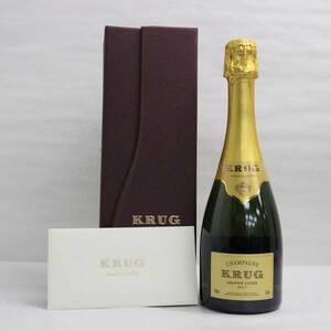 KRUG（クリュッグ）グラン キュヴェ ブリュット ハーフボトル 12% 375ml X23L210132